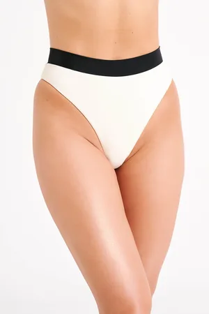 MESHKI Giulia Recycled Contrast Bikini Bottom