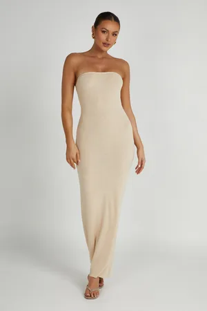 MESHKI Emmy Strapless Knit Maxi Dress