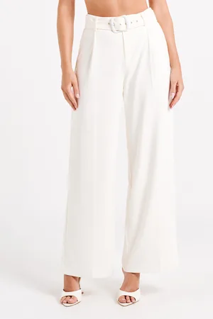 MESHKI Tenley Wide Leg Suiting Pants