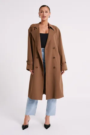 MESHKI Keily Super Oversized Trench Coat