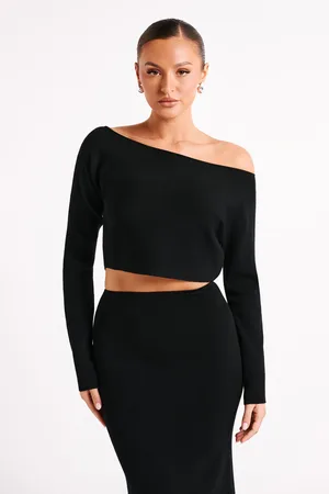 MESHKI Avani Oversized One Shoulder Jumper