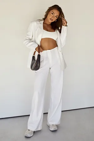 MESHKI Adina Linen Pant