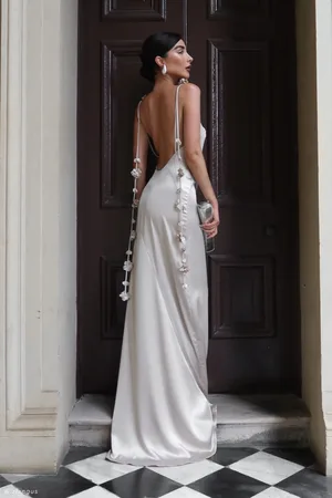MESHKI Elenora Rose Gown