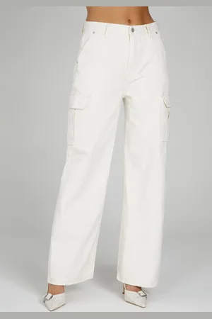 MESHKI Jagger Mid Rise Oversized Denim Jean