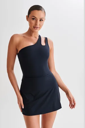 MESHKI Maris One Shoulder Mini Dress