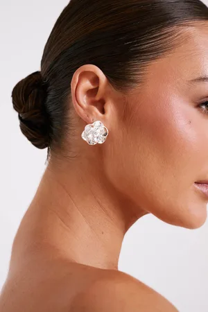 MESHKI Lala Rose Earrings