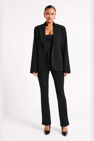 MESHKI Bexley Oversized Blazer With Shoulder Pads