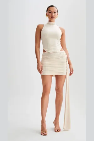 MESHKI Wren Slinky Mini Skirt