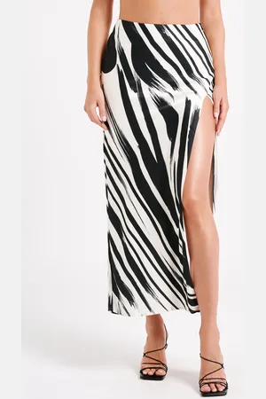 MESHKI Rita Printed Maxi Skirt