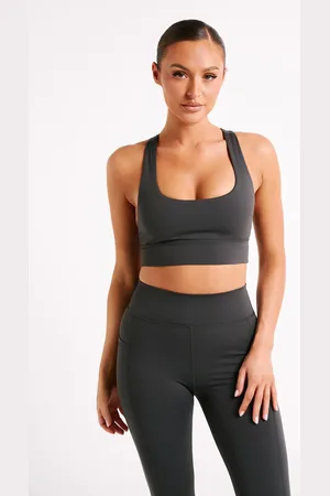MESHKI Thea Racerback Crop Top