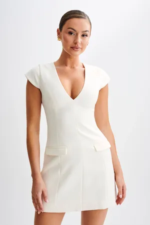 MESHKI Kiernan Sleeveless Blazer Dress