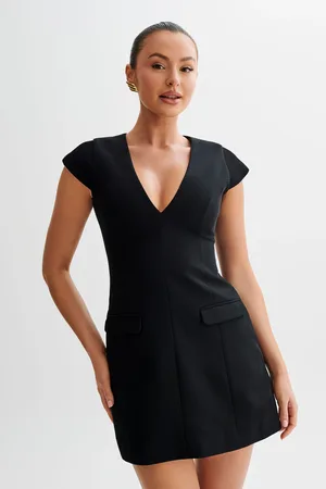 MESHKI Kiernan Sleeveless Blazer Dress