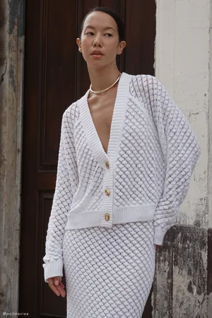 MESHKI Mirabella Knit Cardigan