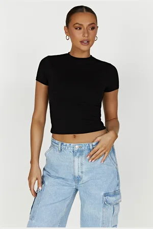 MESHKI Jeanie Longline T-Shirt