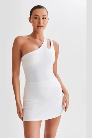MESHKI Maris One Shoulder Mini Dress