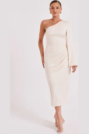 MESHKI Nyomi One Shoulder Maxi Dress