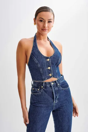 MESHKI Kieryn Denim Vest