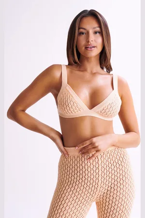 MESHKI Rosana Crochet Bralette