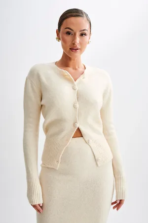 MESHKI Genevieve Oversized Knit Cardigan