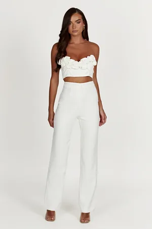 MESHKI Allanah Straight Leg Pant