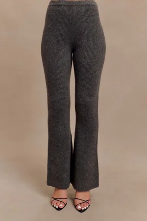 MESHKI Shyann Straight Leg Knit Pant