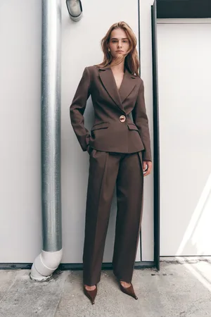 MESHKI Penelope Pleated High Waisted Pants