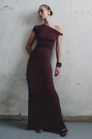 MESHKI Tamsin Short Sleeve Modal Maxi Dress