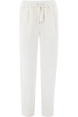 LE TRICOT PERUGIA Slim-fit Trousers, female, , Size: L Trousers