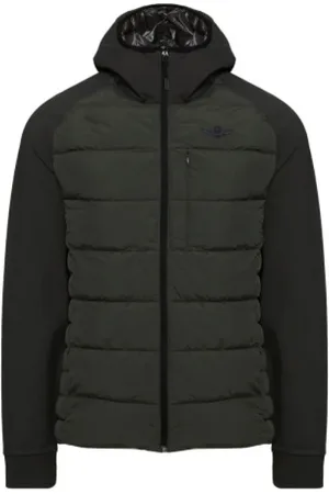 Aeronautica Militare Down Jackets, male, , Size: M Men`s Aeronautica Hooded Jacket