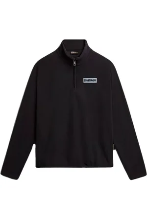 Napapijri Zip-throughs, male, , Size: M Warm and Cozy Full Zip Fleece Jacket
