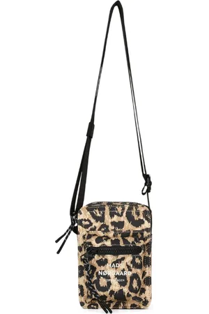 Mads Norgaard Cross Body Bags, female, , Size: ONE SIZE Leopard Print Heather Tasker