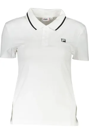 Fila Polo Shirts, male, , Size: L Cotton Polo Shirt with Contrasting Details
