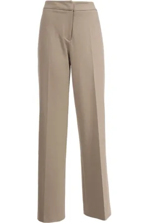 LE TRICOT PERUGIA Straight Trousers, female, , Size: XS Hidden Zip Regular Fit Pants