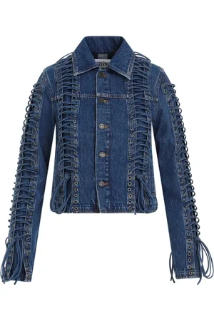 Jean Paul Gaultier Denim Jackets, female, , Size: XS Vintage Corset Denim Jacket