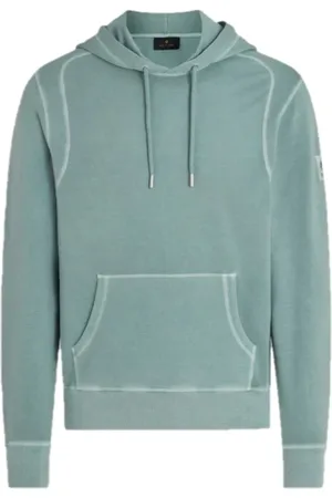 Belstaff Hoodies, male, , Size: XL Gauge Hoodie Lightweight Fleece Steel
