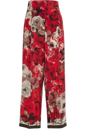 Carolina Herrera Cropped Trousers, female, , Size: L Cropped Trousers