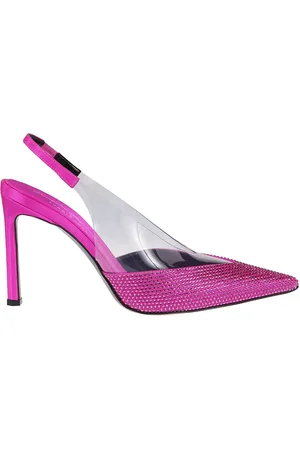 Sergio Rossi High Heel Sandals, female, , Size: 7 US Evangelie Slingback High Heel Sandals