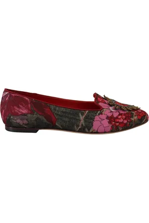 Dolce & Gabbana Ballerinas, female, , Size: 7 US Sacred Heart Slip On Shoes