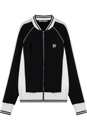 Palm Angels Zip-throughs, male, , Size: S Zip Cardigan Sweatshirt