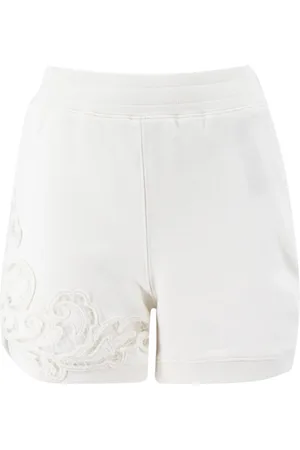 ERMANNO SCERVINO Short Shorts, female, , Size: S Bright Lace Insert Shorts