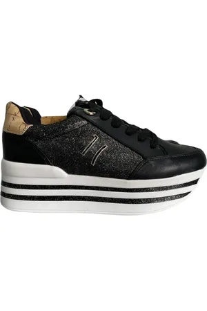 ALVIERO MARTINI 1A CLASSE Sneakers, female, , Size: 6 US sneakers with strass and platform