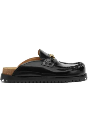 VERSACE Mules, male, , Size: 7 US Medusa Head Sandals