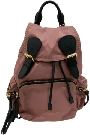 Burberry Pre-owned Backpacks, female, , Size: ONE SIZE Pre-owned Fabric backpacks