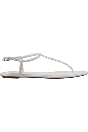 RENE CAOVILLA Flat Sandals, female, , Size: 11 US Rene Caovilla Sandals