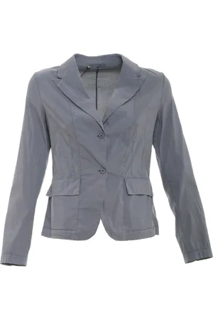 TRANSIT Blazers, female, , Size: 2XL Grey Jacket Cfdtrwm220