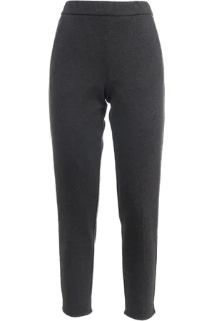LE TRICOT PERUGIA Slim-fit Trousers, female, , Size: S Elastic Waist Knit Pants