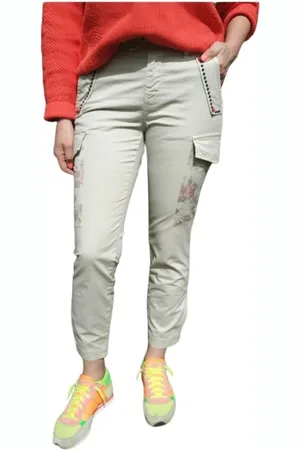 Masons Slim-fit Trousers, female, , Size: S Carla Cargo Pants