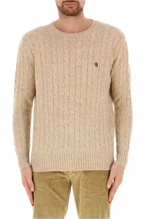 BALLANTYNE Round-neck Knitwear, male, , Size: M Sporty and Youthful Sweater