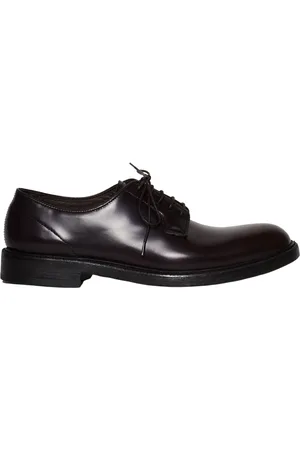Green george Business Shoes, male, , Size: 9 1/2 US Shoe linked to derby