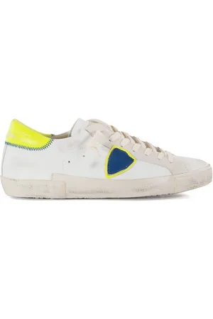 Philippe model Sneakers, male, , Size: 12 US Vintage Lace-up Sneakers